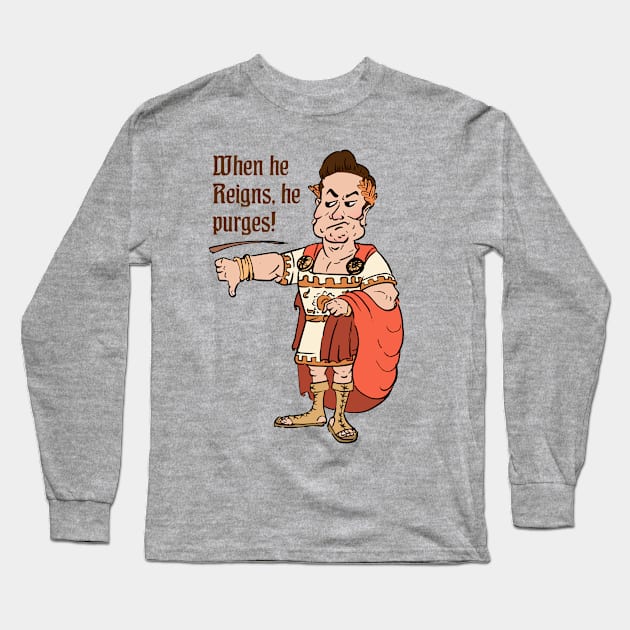 Elon musk Long Sleeve T-Shirt by D-PAC